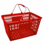 Plastic Shopping  Basket 29L Red