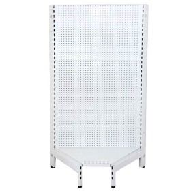 Corner Peg/Slatwall/Flat Gondola White