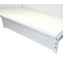 Gondola Shelving Front Kick Plate white