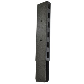 Gondola Shelving Post Extension 300mm Black/Hammertone