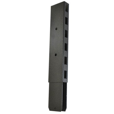 Gondola Shelving Post Extension 300mm Black/Hammertone