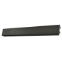 Gondola Shelving Slat Wall Back Panel Black
