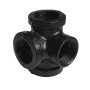 Elbow 4 Way Connector - Mario Pipe System