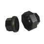 Union Connector - Mario Pipe System - Black