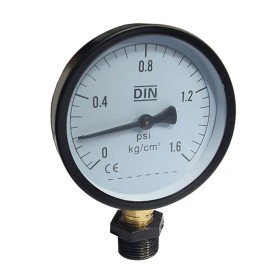 Threaded Nipple 40mm- Mario Pipe System - Black