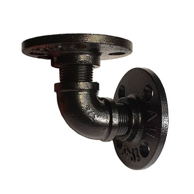 Shelf Bracket 95mm Wall Mount - Mario - Black