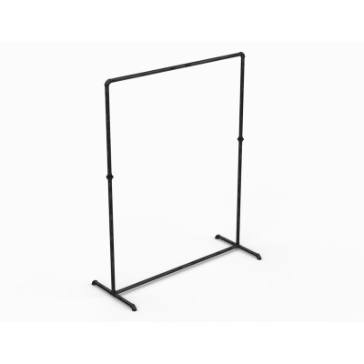 MARIO Clothes Rack Straight Black