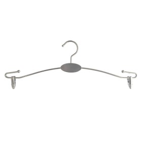 Metal Lingerie Hanger Silver