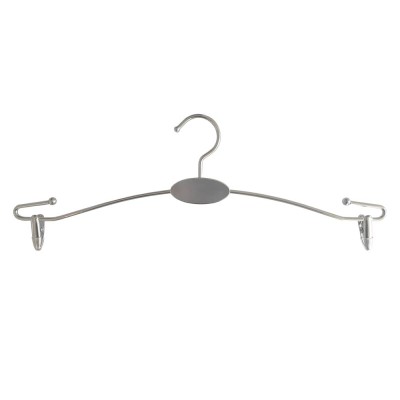 Metal Lingerie Hanger Silver