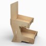Timber Counter Display JAZZ 2 Tier