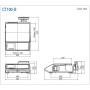 CAS CT100 Ticket Printing Scale