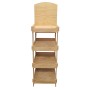 Rustic Wooden Display FRESH with Curved Top