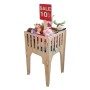 Wooden Dump Bin Small