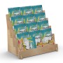 Wooden Counter Card Display CARD4