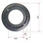 Rotating disc 12"