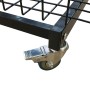 Wire 4 Basket Stand Black