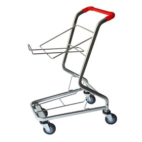 Shopping Basket Trolley Holds 2 Baskets