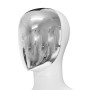 Premium Female Mannequin F48 White Chrome Face