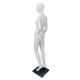 Premium Female Mannequin F26 Gloss White - EGG Face