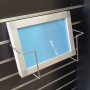 Slatwall Canvas Adjustable Wire Holder