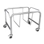 Shopping Basket Holder on Wheels