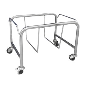 Shopping Basket Holder on Wheels