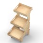 Wooden 3-tier Display WOODY 3