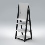 Timber Display Stand Double sided BYRON