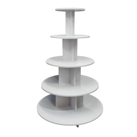 5 Tier Round Display Table 