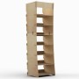 8 Shelf Timber Display Stand MOON