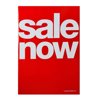 SALE NOW  Signs/Posters - 4 pack 