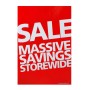 Sale Massive Savings Storewide Signs/Posters - 4 pack 