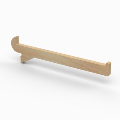 Faceout Arm for PlySlot System