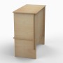 Wooden Promo Stand Store Counter 