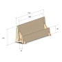 Wooden Counter Greeting Card Display CARD1