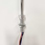 Showcase LED Light Bar on Pole Silver 