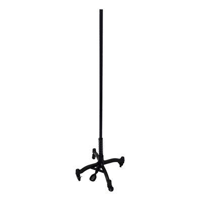 Metal Base On Wheels - 22mm Pole